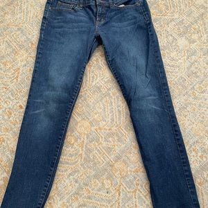 J Crew toothpick jeans. Size 28 ankle